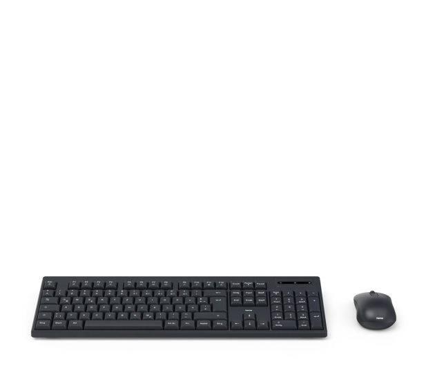 HAMA Zestaw klawiatura i mysz WKM-100 czarny - 1331329 - zdjęcie 2